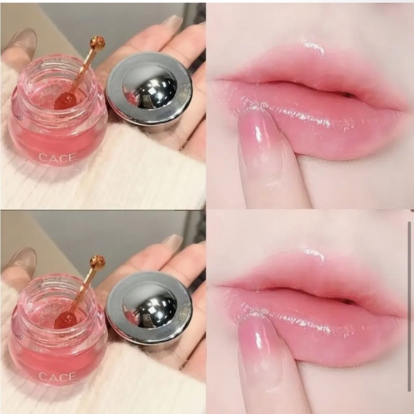 2 Cherry Blossom Honey Lipstick Set - Pink and Orange - Picture 2 of 5